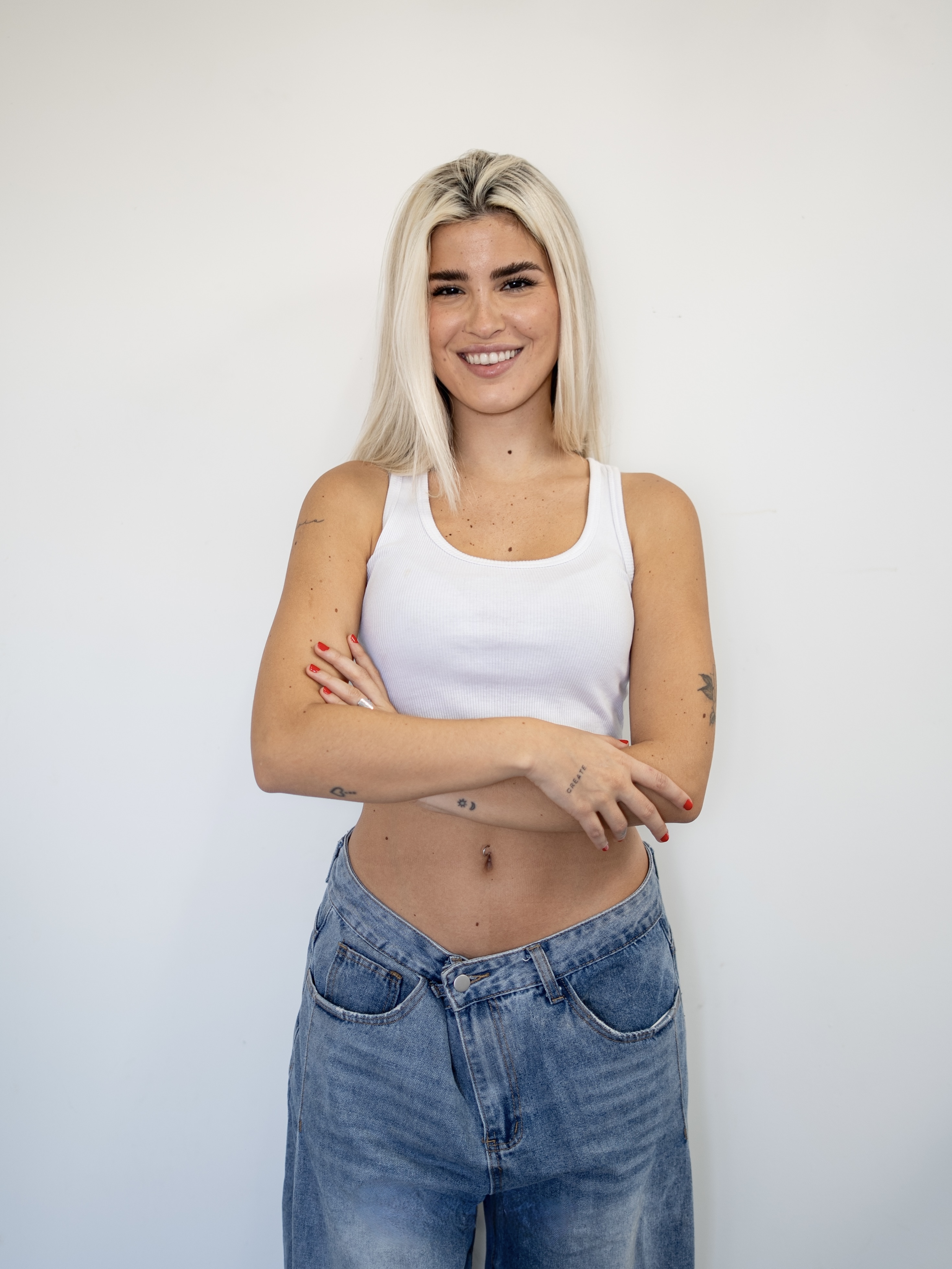 Promotora del staff de boko